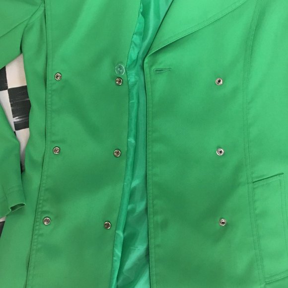 PRICE IS FIRM!  Stunning Liz Claiborne Green Jacket - Picture 11 of 12